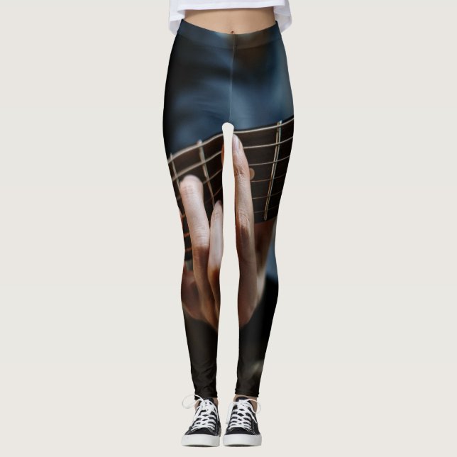Awesome Guitar Leggings (Front)