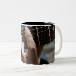 Awesome Guitar Two-Tone Coffee Mug