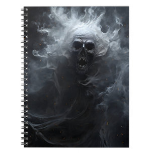 Awesome Halloween Creepy Fantasy Ghost  Notebook