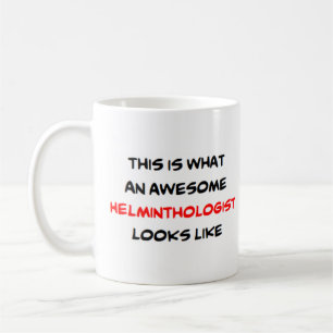 awesome helminthologist coffee mug