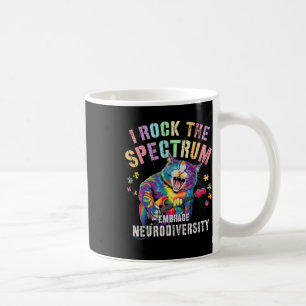 Awesome I Rock The Spectrum Autism Mother Motivate Coffee Mug