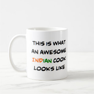 awesome indian cook coffee mug