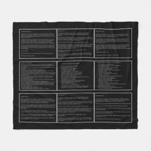 Awesome Jokes custom colour fleece blanket