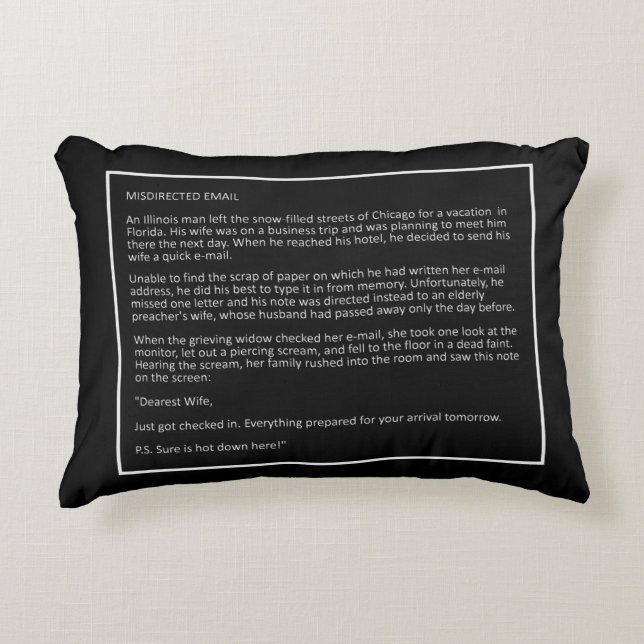 Awesome Jokes custom colour throw pillow 1 (Front)