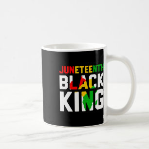 Awesome Juneteenth Black King Melanin Fathers Day  Coffee Mug