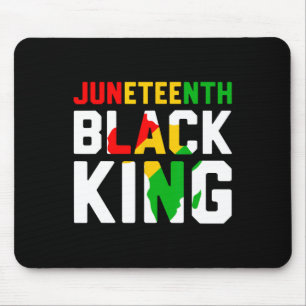 Awesome Juneteenth Black King Melanin Fathers Day Mouse Pad