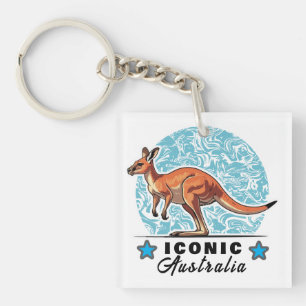 awesome kangaroo key ring