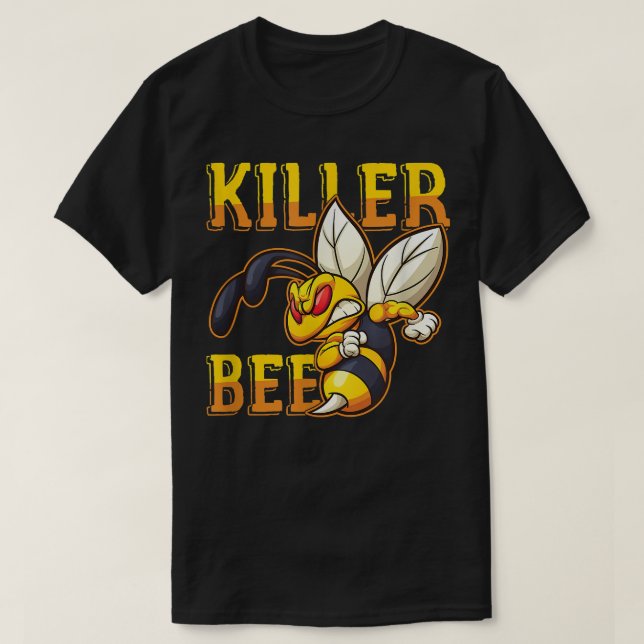 Awesome Killer Bee Hornet Yellowjacket Honeybee Lo T-Shirt (Design Front)