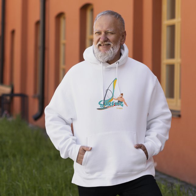 Awesome Kite Surfing Time Hoodie (Creator Uploaded)