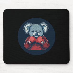 Awesome Koala Bear Boxer For A Knockout Vibe Mouse Pad