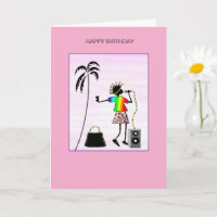 Awesome Lady DJ Music Star Birthday