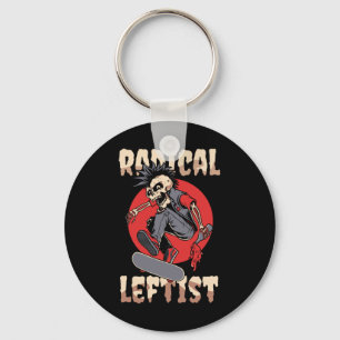 Awesome Left Handed Left Hander Club Radical Lefti Key Ring