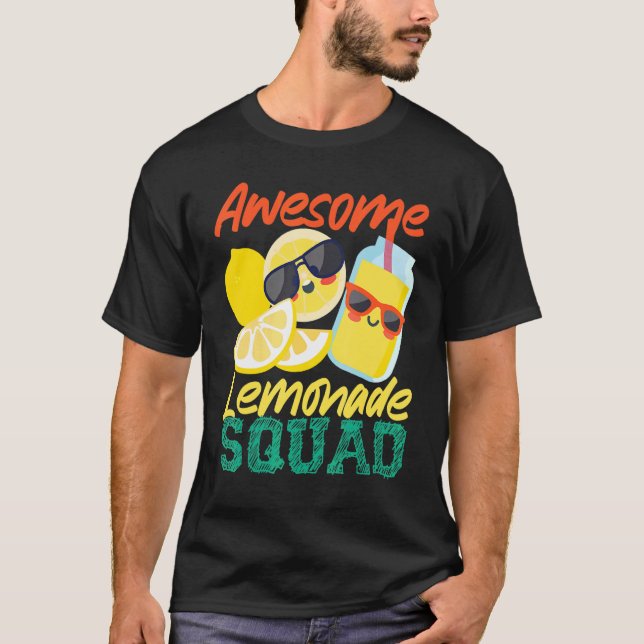Awesome Lemonade Squad For Stand T-Shirt (Front)