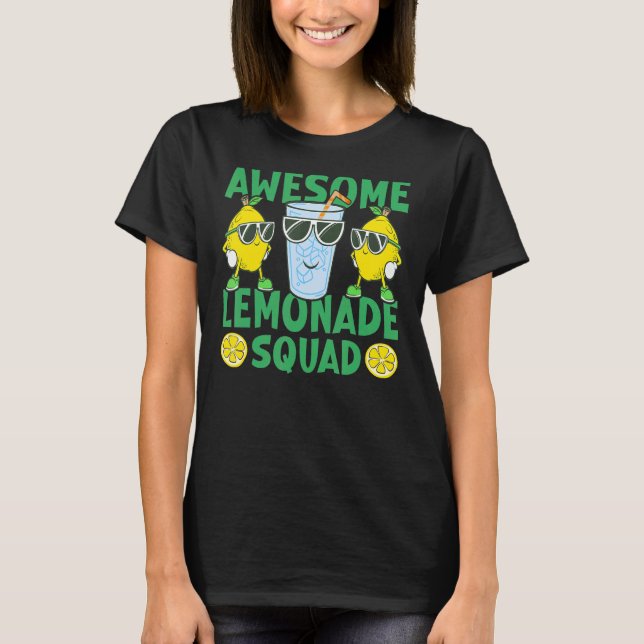 Awesome Lemonade Squad T-Shirt (Front)