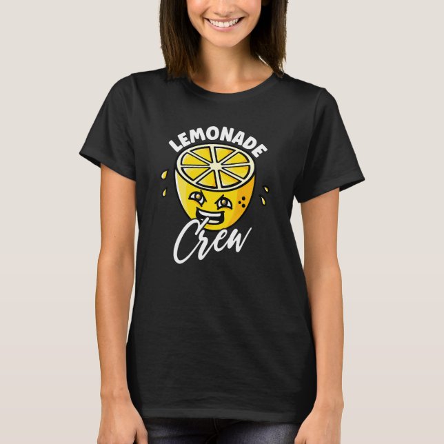 Awesome Lemonade Workers Staff Fruit T-Shirt (Front)