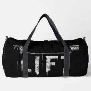 Awesome LIFT GYM WEIGHTLIFTING Duffle Bag