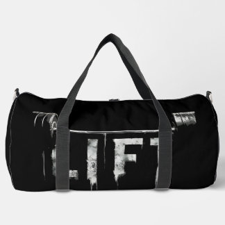 Awesome LIFT GYM WEIGHTLIFTING Duffle Bag