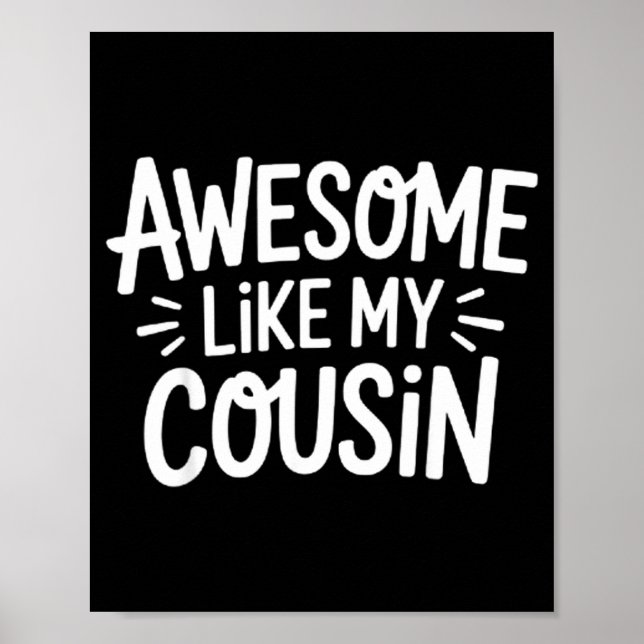 Awesome Like My Cousin  Poster (Front)