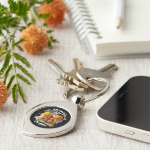 Awesome Like My Daughter Personalised Dad Photo Key Ring