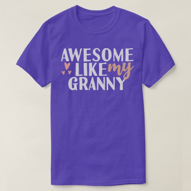 Awesome like my granny T-Shirt (Design Front)