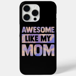 Awesome like my mum matching mothers day family ki iPhone 15 pro max case