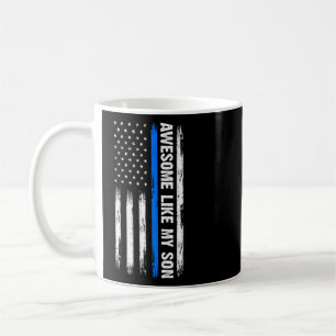 Awesome Like My Son Son Cops Police Coffee Mug