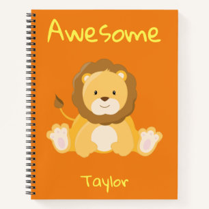 Awesome Lion Notebook