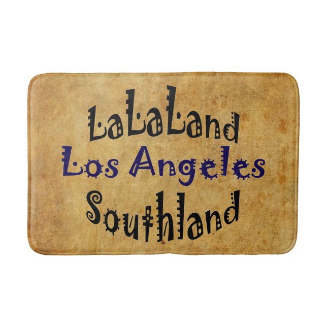 Awesome Los Angeles Bath Mat! Mat (Front)
