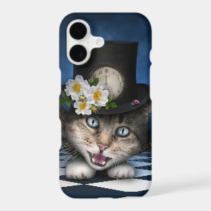 Awesome Mad Hatter Teapot Cat Whimsical Design