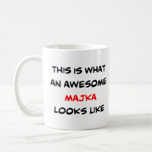 awesome majka coffee mug