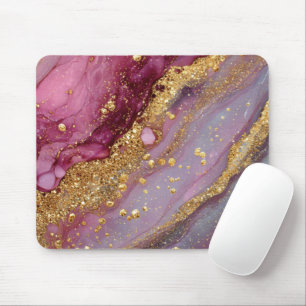 Awesome marble trendy modern mouse pad