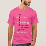 AWESOME MELANIN DAUGHTER Christian Birthday T-Shirt<br><div class="desc">Stylish AWESOME MELANIN DAUGHTER Christian Birthday magnet with CUSTOMIZABLE TEXT. Christian Bible verse from Songs of Solomon. Ideal gift for daughter's birthday.</div>