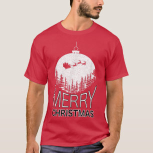 Awesome Merry Christmas Graphic Design  T-Shirt