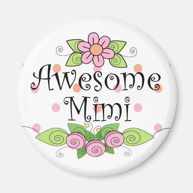 Awesome Mimi T-Shirt Magnet (Front)