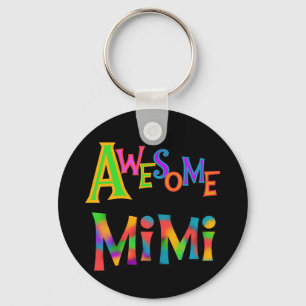 Awesome Mimi T-shirts and Gifts Key Ring