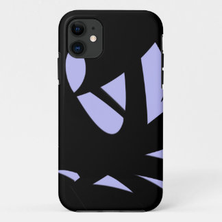 Awesome Modern Art Black and Lavender Case-Mate iPhone Case