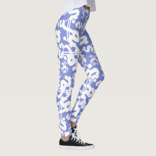 Awesome Money Dollar Dollars Pattern Leggings