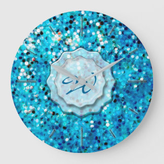 Awesome Mosaic 2 Large Clock