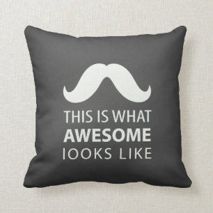 Awesome Moustache Cushion
