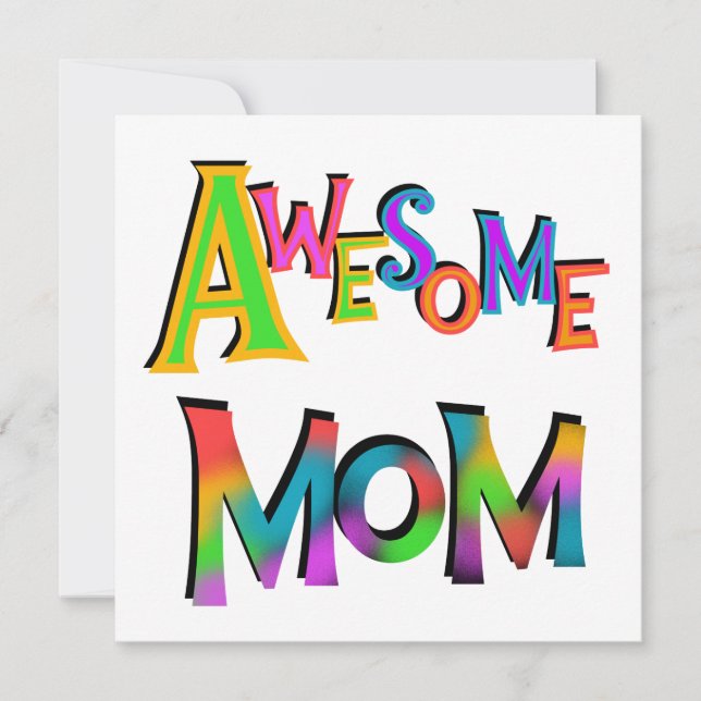 Awesome Mum T-shirts and Gifts (Front)