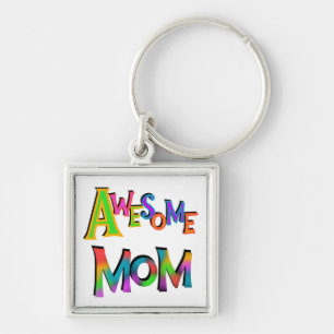 Awesome Mum T-shirts and Gifts Key Ring
