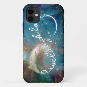 Awesome mystic "Live Laugh Love" infinity symbol iPhone 11 Case