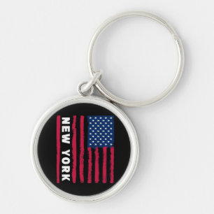 Awesome New York USA United States America America Key Ring