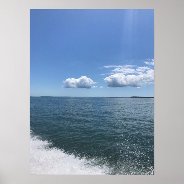Awesome Outdoor Water Clouds Sky photo  Poster (Front)