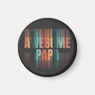 Awesome Papa Magnet