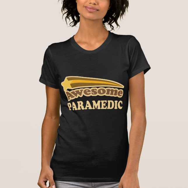 Awesome Paramedic T-Shirt (Front)