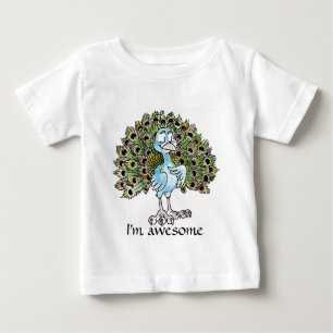 Awesome Peacock Infant T-shirt