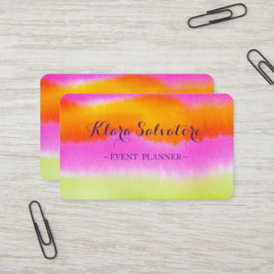 Awesome Perfect Modern Colourful  Business Card