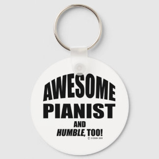 Awesome Pianist Key Ring