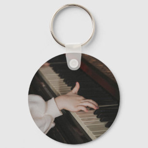 Awesome Piano Artwork Key Ring
